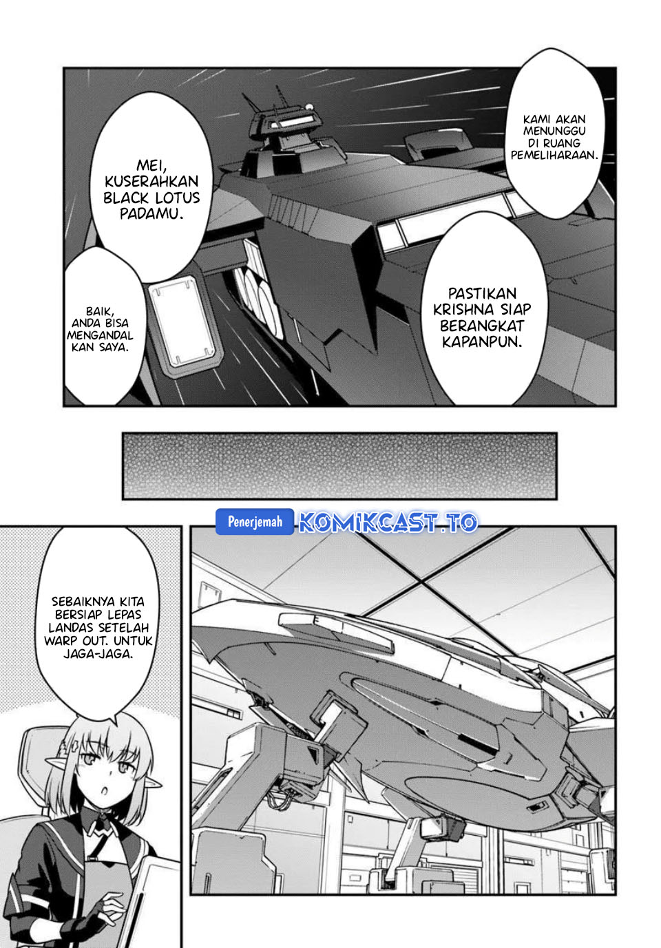 Mezametara Saikyou Soubi to Uchuusen-mochi datta no de Chapter 51.1 Bahasa Indonesia